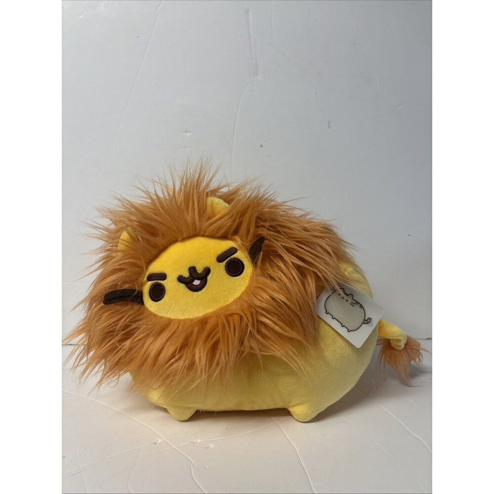 Pusheen Lion Plush 12” GUND Pusheenimals 2018 Yellow Orange Mane w/ Tags